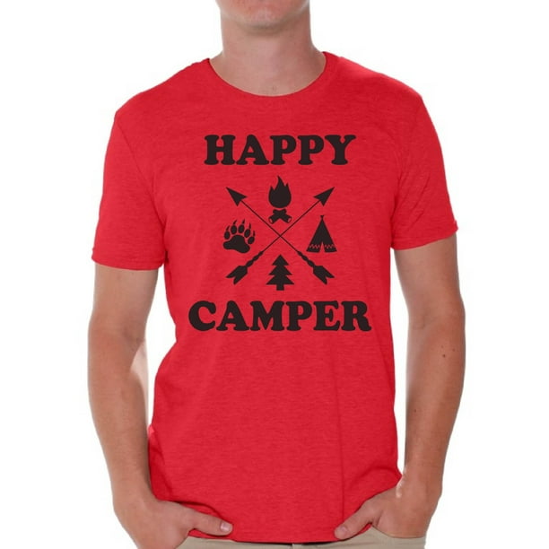 happy camper men's t shirt