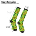 thumbnail image 2 of Cauagu Autumn Corn Print Women's Men's Ankle Socks 1-pack Casual Athletic Socks for Unisex Adult Moisture-Wicking Socks for Daily Wear/Running/Sport, 2 of 8