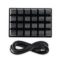 thumbnail image 3 of Clavier Mécanique Noir à 24 Touches Raccourci Personnalisé Programmable C4, 3 of 4