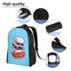 thumbnail image 5 of Easygdp Sushi Salmon Surfing Mochila Versátil y Elegante: Comodidad, Almacenaje y Durabilidad para la Universidad, Trabajo, Viajes y Uso Diario, 5 of 7