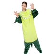 thumbnail image 6 of Kids Animal Onesie Halloween Funny Cozy Warm Flannel Jumpsuit Boys Girls Holiday Birthday Soft Oversized Jumpsuits Clothes, 6 of 9