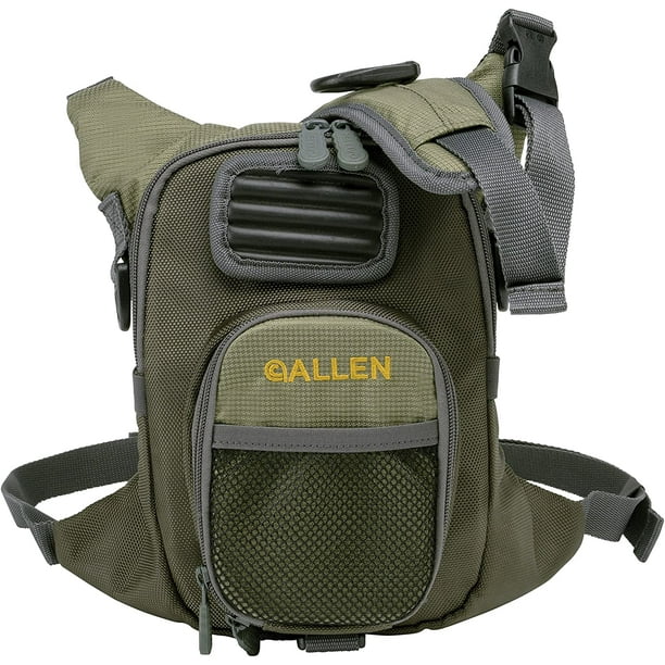 Allen Company Fall River Fishing Chest Pack, Fits up to 2 Tackle/Fly Boxes,  152 CU in / 2.5 L