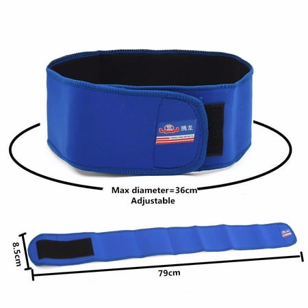 Man Women Breathable Lumbar Support Belt by Sparthos Relief for Back Pain, Herniated Waist Strap Disc, Sciatica, Scoliosis Adjustable Support Straps 79cm *85mm/2.6*2.8ft