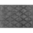 thumbnail image 1 of Ahgly Company Indoor Rectangle Abstract Gray Modern Area Rugs, 4' x 6', 1 of 4