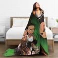 thumbnail image 5 of The Boondocks Blankets Ultra Soft Flannel Blanket All Season Fuzzy Blanket Fluffy Cozy Blanket For Couch Bed Sofa 50"X40", 5 of 9