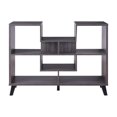 thumbnail image 2 of Furniture of America Nova Wood 6-Shelf Display Console Table in Distressed Gray, 2 of 6