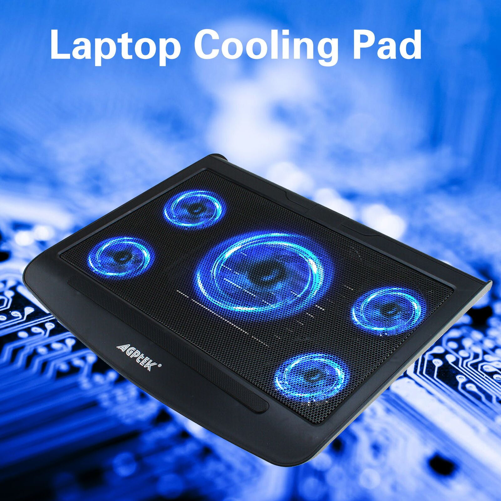 COOLCOLD K38 Laptop Air Cooling Fan Computer Support Stand Six-fans Cooler F4J0 
