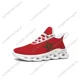 thumbnail image 1 of Zapatillas deportivas planas con bandera marroquí para hombre y mujer, calzado deportivo marroquí de alta calidad con cordones de malla, calzado a medida, color blanco, 1 of 6