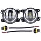 thumbnail image 1 of Luz antiniebla delantera LED Angel Eyes Light 30W 3000LM 10-Cargador universal de 30 V para coche, camión, furgoneta y remolque., 1 of 14