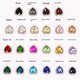 thumbnail image 1 of Hebilla de cristal de amor Garra de cristal Borde de diamante Cosido a mano Diamante Accesorios de ropa DIY, 1 of 4