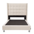 thumbnail image 2 of Box Base Cama Matrimonial + Cabecera Titan Beige Claro, 2 of 7