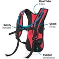 thumbnail image 5 of Water Buffalo Hydration Backpack - Lightweight Hydration Pack with 2L Water Bladder - Water Backpack for Hiking, Running, Biking, and Raves - Road Runner 12L Hydropack Backpack, 5 of 5