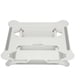 thumbnail image 1 of Soporte para computadora portátil, plateado, portátil, de escritorio, plegable, retráctil, elevable, con ángulo ajustable, de aleación de aluminio, con refrigeración., 1 of 14