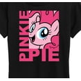 thumbnail image 3 of My Little Pony - Character Block Pinkie Pie - Women's Short Sleeve Graphic T-Shirt, 3 of 5