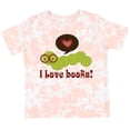 thumbnail image 3 of Inktastic I Love Books Bookworm Boys or Girls Toddler T-Shirt, 3 of 5