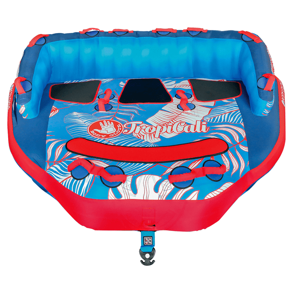 Body Glove - Tropi Cali - 3 person - Water Skiing Inflatable Towable Deck Tube