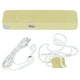 thumbnail image 2 of Reproductor de MP3 con 8 GB de memoria y 64 GB de memoria USB expandible, compatible con OTG, sonido HiFi sin pérdida, reproductor de música portátil delgado, color amarillo., 2 of 14