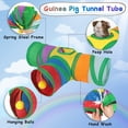 thumbnail image 3 of Juega Tunnel YUEPET 3 Way para conejillo de indias, chinchilla y hurón, 3 of 7