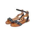 thumbnail image 5 of New Women DbDk India-7 Leatherette Open Toe Tribal Boho Studded Gladiator Sandal, 5 of 5