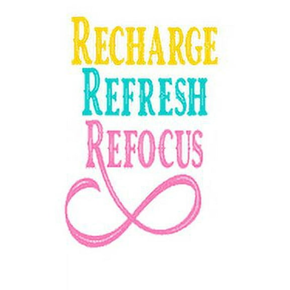 Recharge, Refresh, Refocus: An Idea Book For Designs (Paperback)