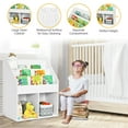 thumbnail image 6 of Gymax Kids Wooden Bookshelf Bookcase Children Toy Storage Cabinet Organizer, 6 of 10
