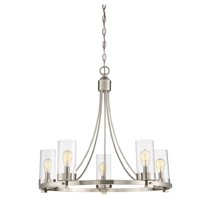 Savoy House Meridian 5 Light Chandelier - Brushed Nickel - M10018BN
