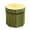 Pineapple, variant on Storage Ottoman Foot Stool Organizer Funny Lemon Fruit Pattern Design for Living Room Bedroom Dorm Entryway