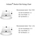 thumbnail image 5 of Solid Color 100% Cotton Bucket Hat for Women and Men Packable Travel Summer Beach Hat, 5 of 5