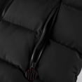 thumbnail image 2 of kpoplk Men's Puffer Vest Lightweight Packable Puffer Vest Stand Collar Puffer Vest Zipper Sleeveless Jacket Black,3XL, 2 of 7