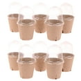 thumbnail image 5 of Hevirgo 20 Pcs Plant Nursery Pots with Humidity Dome Eco-friendly Biodegradable Starter Pot Planting Container, 5 of 8