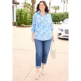 thumbnail image 5 of Catherines Women's Plus Size Girlfriend Roll Cuff Jean, 5 of 6