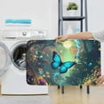 thumbnail image 7 of Bathroom Rugs Sets 3 Piece - Enchanted Forest Butterfly A Absorbent Non Slip Bath Mats, U-Shape Toilet Lid Cover, Contour Mat, Soft Washable Shower Mats Bath Rug Mat for Bathroom Tub Toilet, 7 of 7