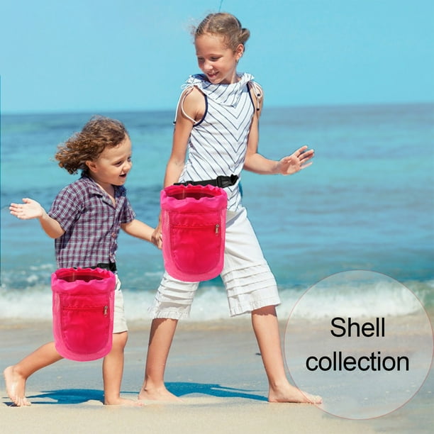 Taqqpue Extra Large Mesh Beach Bag Childrens' Beach Toy Storage Bag