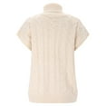 thumbnail image 4 of IMENGL Sleeveless new rope undershirt sweater, White M, Size M-XL, 4 of 9