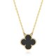 thumbnail image 1 of Fritillaria Four Leaf Clover Necklace Women Sterling Silver Clavicle Chain 2021 New Ceiling Light L, 1 of 2