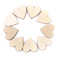 thumbnail image 2 of 100pcs Plain Wooden Heart Embellishments for Crafts, 2 of 9