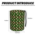 thumbnail image 3 of Wukai Gnomes In Caps Print Car Trash Can - Easy to Clean Hanging Garbage Bin - Removable Liner - Leak-Car Garbage Can - Waterproof Trash Can for Car and SUV, 3 of 7