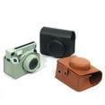 thumbnail image 2 of Retro Camera Carrying Bag For Instax Wide 400 with Shoulder Strap PU Leather Cover Protective Camera Case, 2 of 11