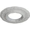thumbnail image 3 of Ekena Millwork 15 3/8"OD x 7"ID x 1"P Lisbon Ceiling Medallion (Fits Canopies up to 7"), Hand-Painted Frost, 3 of 5