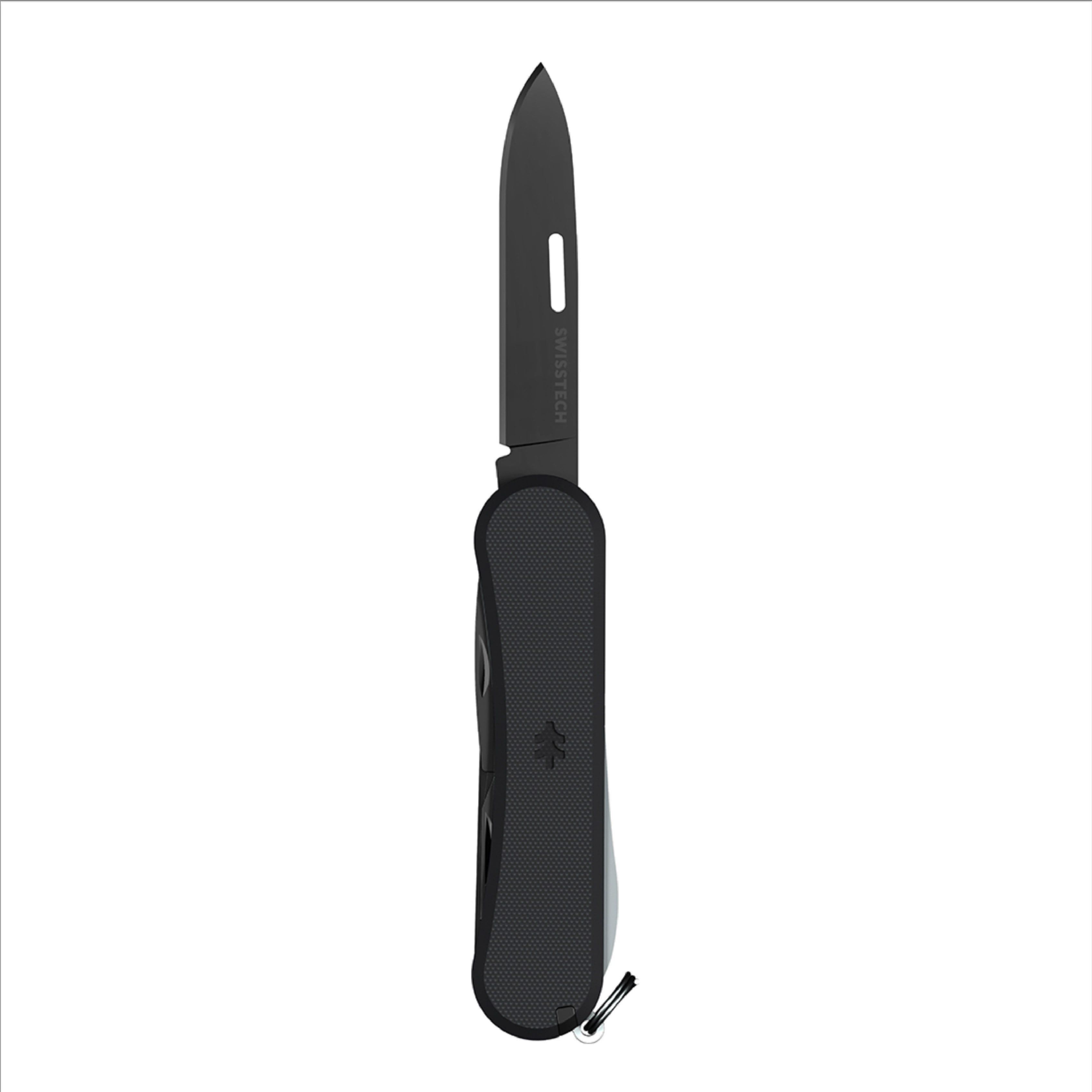 Swiss Tech 11-in-1 Key Ring Multi-Tool with Black Handle