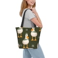 thumbnail image 2 of Sikiie Mallard Ducks Wild Birds Shoulder Bag Casual Hobo Crossbody Tote Bag for Women and Men Large Purse Messenger Bag Travel Work, 2 of 6