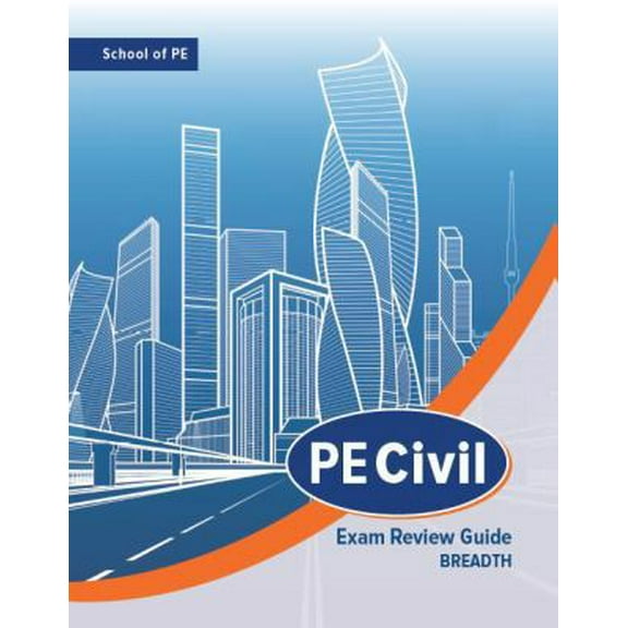 Pre-Owned PE Civil Exam Review Guide: Breadth (Hardcover) 1970105003 9781970105001