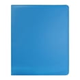 thumbnail image 2 of Carpeta para tarjetas fotográficas A5, fundas para carpetas de tarjetas, portátil, álbum portatarjetas, 4 páginas de tarjetas de bolsillo, cubierta de Azul, 2 of 8
