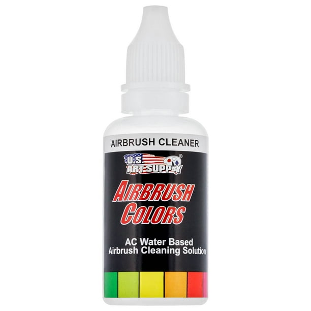 US Art Supply 1Ounce Airbrush Cleaner Airbrush Paint