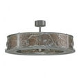 thumbnail image 4 of Meyda Tiffany 148592 Whispering Pines 30" 5 Blade Indoor Ceiling Fan - Nickel, 4 of 5