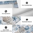 thumbnail image 6 of Blue Coastal Outdoor Rug for Patio/Deck/Porch, Non-Slip Large Area Rug 5 x 7 Ft, Beach Ocean Nautical Seashells Starfish Coral Indoor Outdoor Rugs Washable Area Rugs, Camping Rug Carpet Runner, 6 of 8