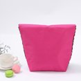thumbnail image 5 of Vikakiooze 2022 Outdoor Picnic Sequin Insulation Bag Aluminum Film Insulation Bag Lunch Bag for Back-to School Fall savings, 5 of 7
