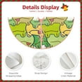 thumbnail image 5 of Kll Cartoon Frog Christmas Tree Skirt 30",Party Decorations Farmhouse For Christmas Decorations Holiday Party, 5 of 8