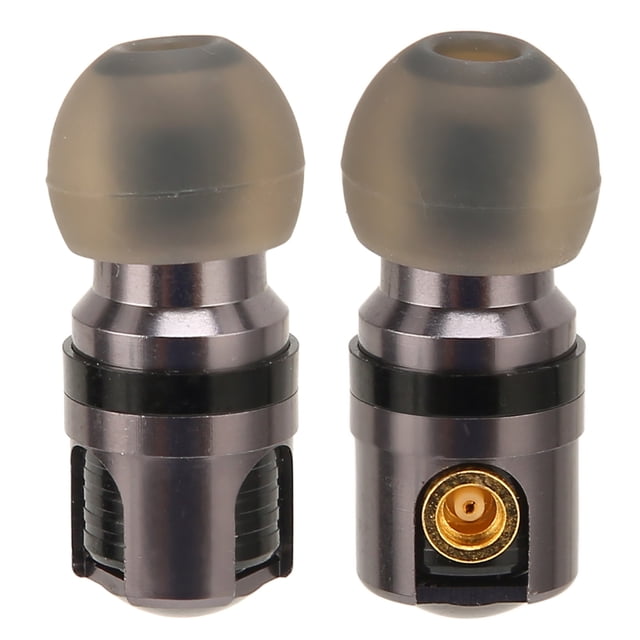Auriculares MMCX de unidad dinámica de 0,4 pulgadas, auriculares con cable desmontable DIY conectados, auriculares con graves HiFi profundos para SE215 SE315 SE425 SE535 SE846