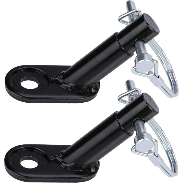 2pcs Bicycle Tow Bar, Bicycle Trailer Clutch, Bicycle Trailer Connector, Bicycle Tow Hook Adapter, for Child Trailer Bicycle Trailer Dog Trailer Pull Head
